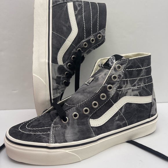 Vans Other - Vans Men’s Sk8-Hi Tapered (Denim Destroy)Black/ Marshmallow Sneakers
VN0A4U169FL